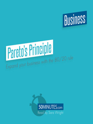 cover image of Pareto's Principle